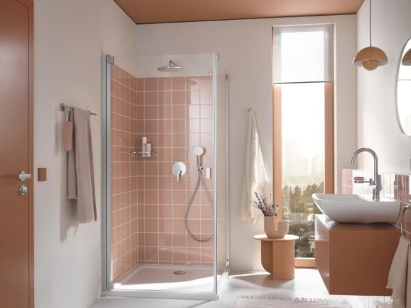 GROHE EUROSMART ANKASTRE BANYO BATARYA SETİ KROM - Görsel 2