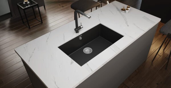RealStone K013 Gordion Granit Mutfak Eviyesi 77 cm