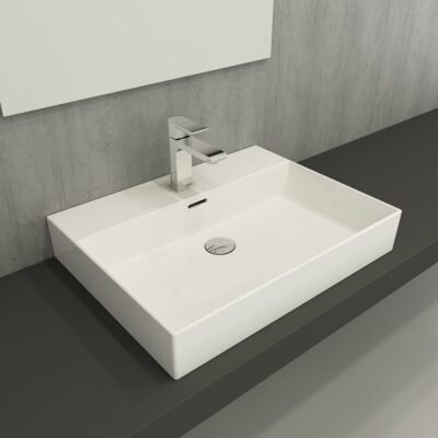 MILANO LAVABO 60 CM - PARLAK BEYAZ