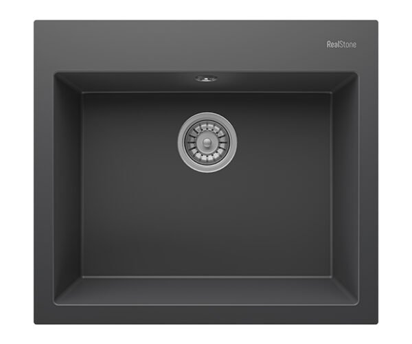 RealStone K002 Didyma Granit Mutfak Eviyesi 60 cm - Görsel 4