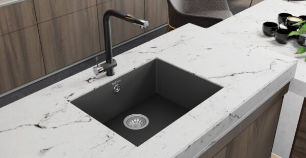 RealStone K012 Gordion Granit Mutfak Eviyesi 60 cm
