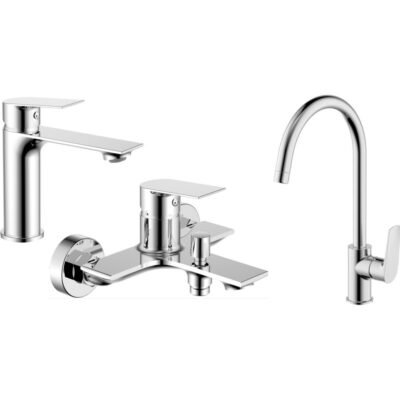Turkuaz CeraStyle Ibiza Lavabo - Banyo - Eviye Bataryası Seti